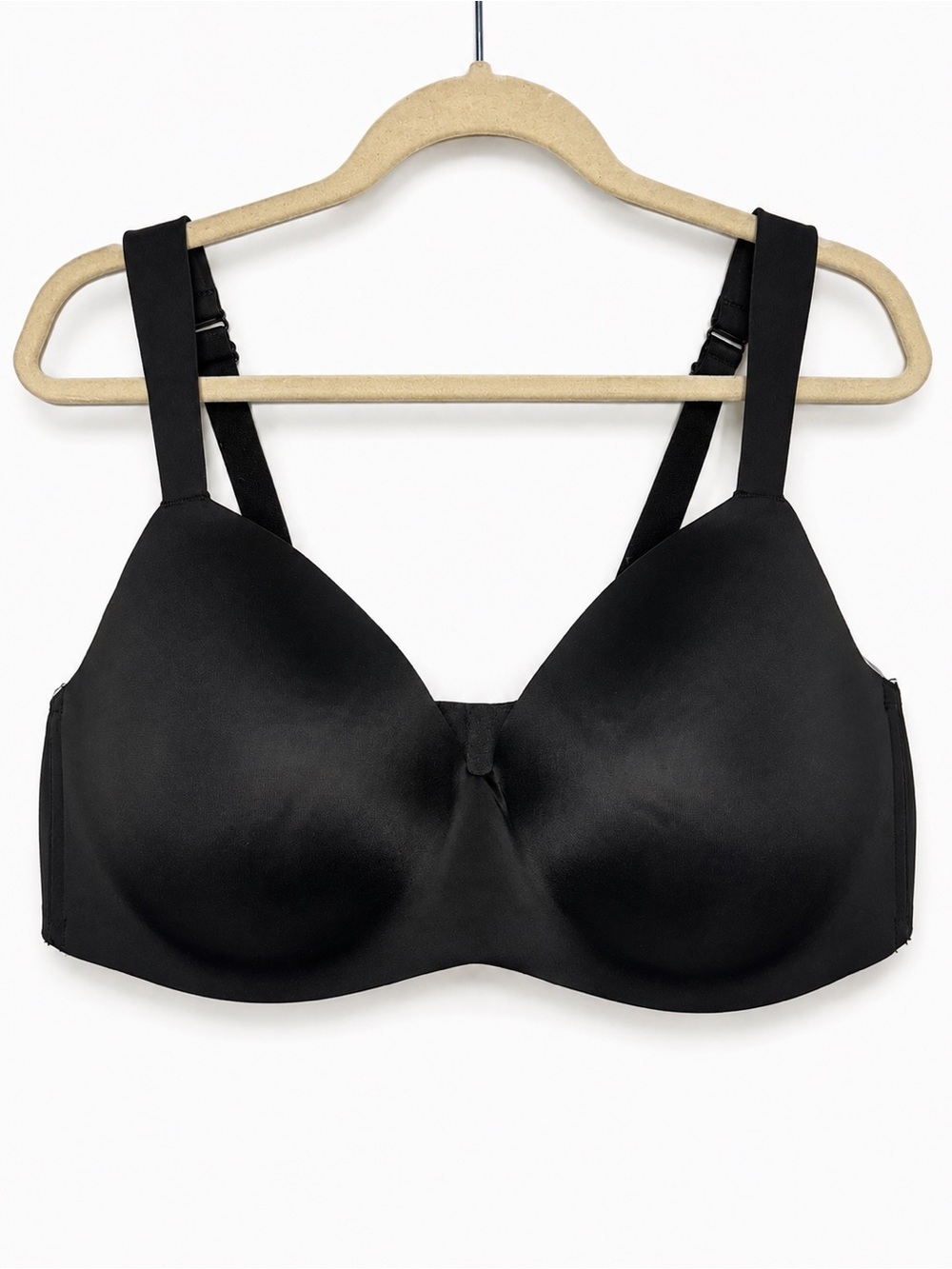 Cacique Black Smooth Seamless T-Shirt Bra